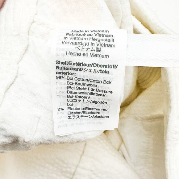 Madewell Emmett Wide-Leg Crop Off White Denim jeans Size 27 - Picture 9 of 10